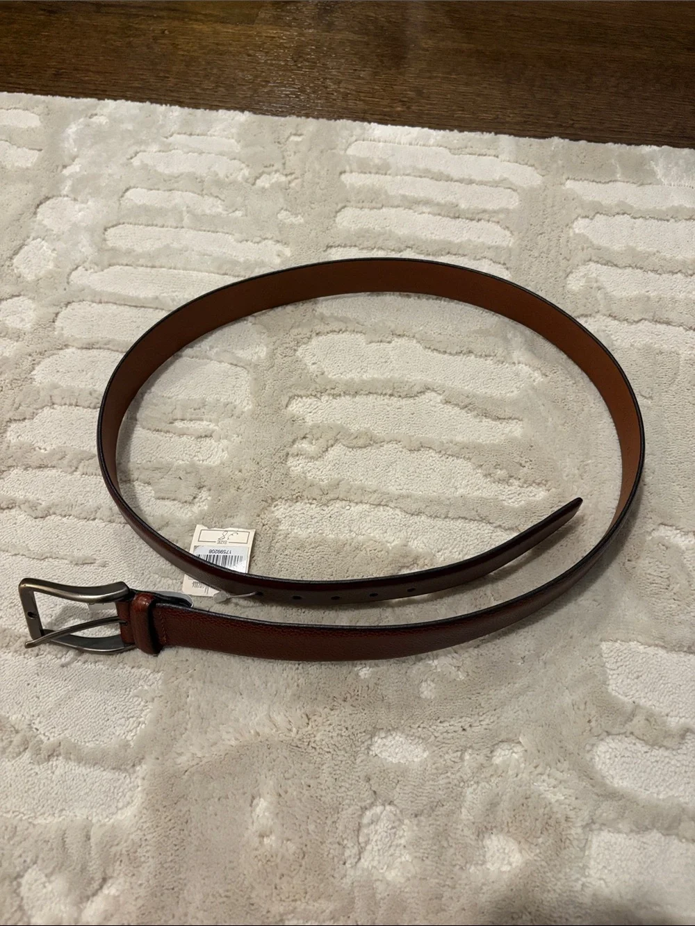 Vintage NWT Trafalgar Leather Belt